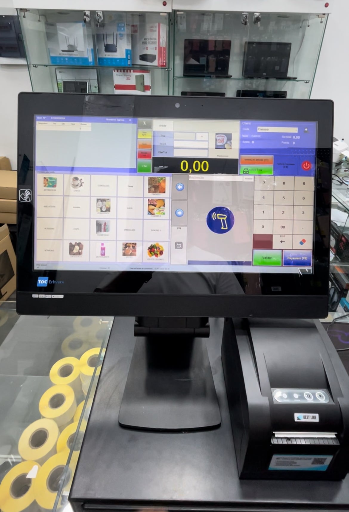 Pack magasin complet écran tactile imprimante tiroir